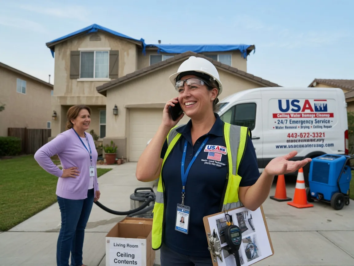 Ceiling Water Damage Restoration Sunset, TX FAQs